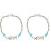 Nakhrewali Hindi Words Anklet For Women