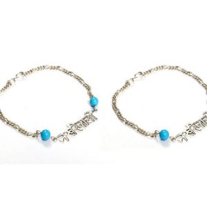 Nakhrewali Hindi Words Anklet For Women