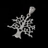 Fashion Tree Of Life Silver Plated Pendant Unisex Jewellery