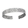 925 Sterling Silver | Filigree Design Oxidized Bangle Jewellery