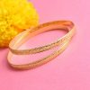 Fashion Gold Plated Women Bangle Jewellery