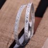 925 sterling silver bangle, silver bangle, round bangle, adjustable bangle, buy silver bangle online, buy silver bangle online, buy Silver Stud bangle online