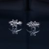 925 Sterling Silver Flower Design Toe Ring Jewelry