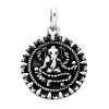 925 Sterling Silver Oxidized Lord Ganesha Religious Pendant