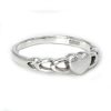 Valentine Latest Love Heart 925 Sterling Silver Ring for Women Girls Girlfriend Couples Lovers Design Jewelry