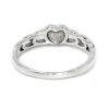 Valentine Latest Love Heart 925 Sterling Silver Ring for Women Girls Girlfriend Couples Lovers Design Jewelry