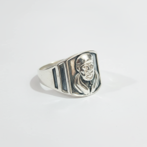 925 Sterling Silver Sai Baba Silver Ring